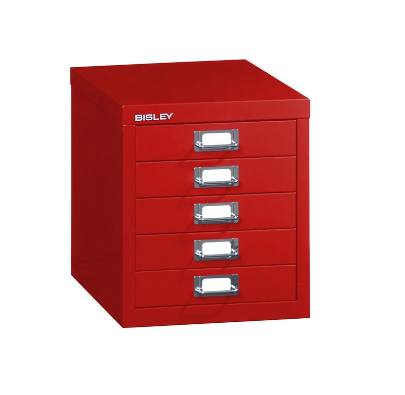 Bisley MultiDrawer™, 12er Serie, 5 Schubladen à H 51 00mm, DIN A4, viele Farben - jetzt auf Rechnung kaufen