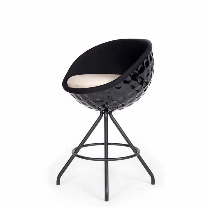 lillus EAGLE Barhocker- Tresenstuhl - Golf Stuhl - Cocktailstuhl - Kugelsessel - Ballsessel