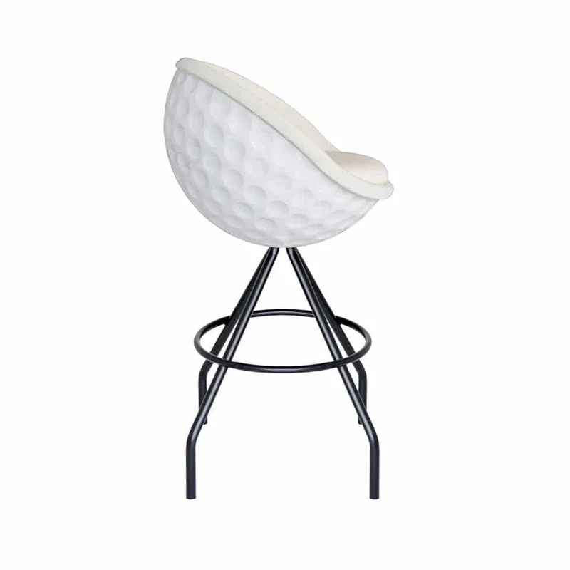 lillus EAGLE Barhocker- Tresenstuhl - Golf Stuhl - Cocktailstuhl - Kugelsessel - Ballsessel