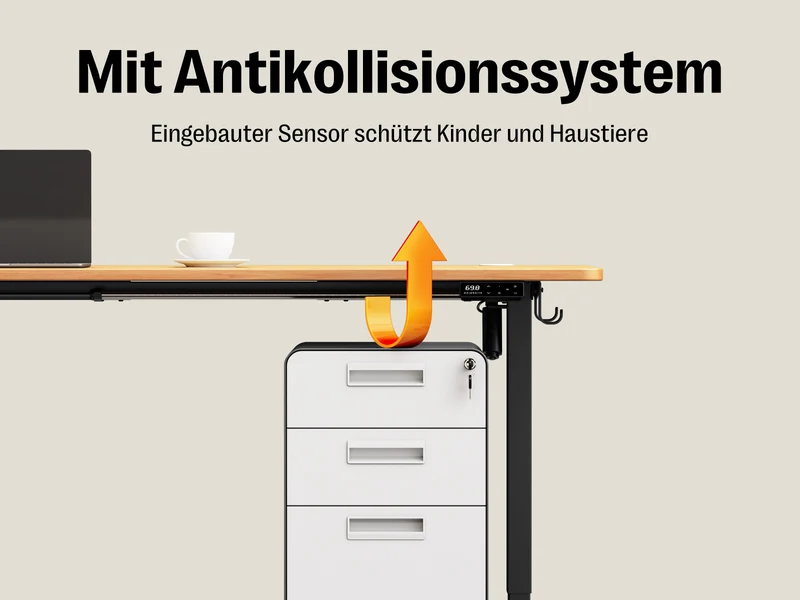 Maidesite T1 Pro – Hochwertiger Einstiegs-Höhenverstellbarer Schreibtisch