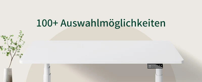 Maidesite robuste Tischplatte 100 120 140 160 und 180 cm DIY-Schreibtischplatte