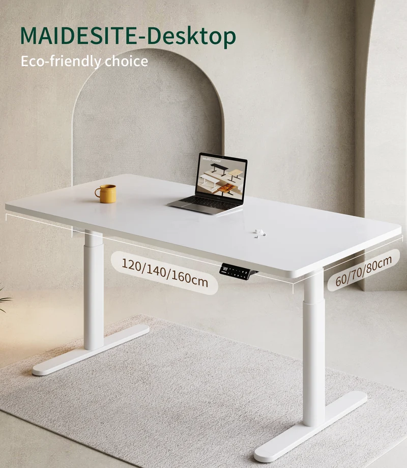 Maidesite robuste Tischplatte 100 120 140 160 und 180 cm DIY-Schreibtischplatte