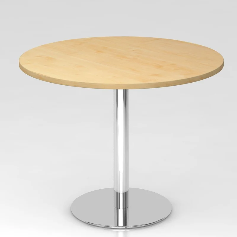 Besprechungstisch rund Pure | Säulentisch | D 100 x 74,5 cm