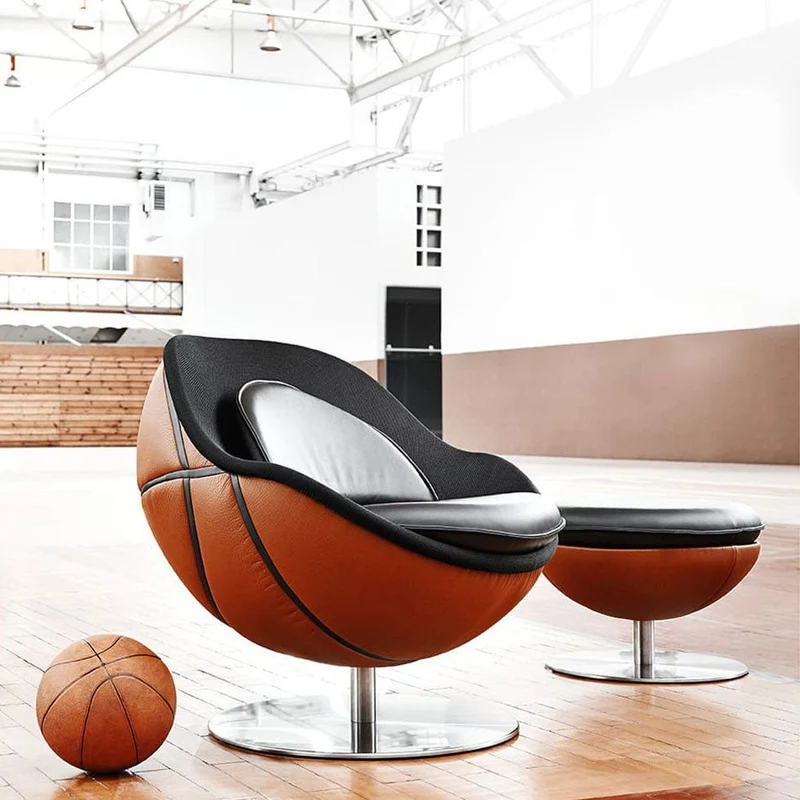 lillus allnet - Basketball - Loungesessel Kugelsessel Ballsessel Leder