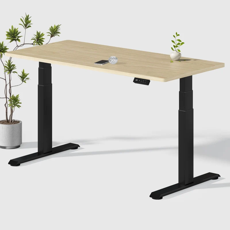 Dual Ultra X Tischgestell mit Premium Elektrisch Höhenverstellbarer Schreibtisch