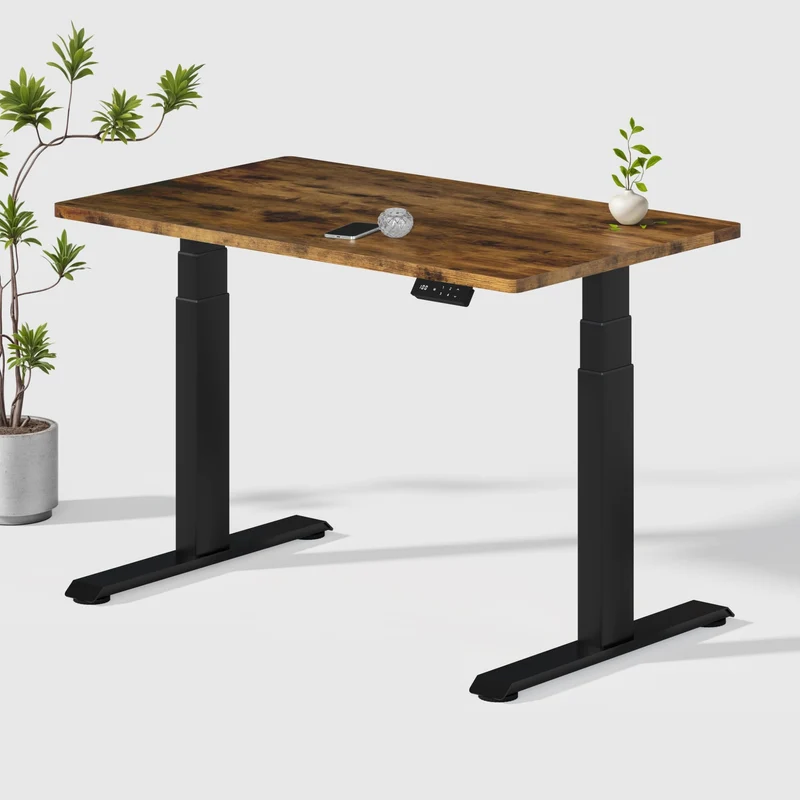 Dual Ultra X Tischgestell mit Premium Elektrisch Höhenverstellbarer Schreibtisch