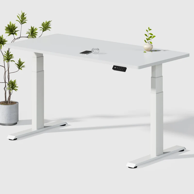 Dual Ultra X Tischgestell mit Premium Elektrisch Höhenverstellbarer Schreibtisch