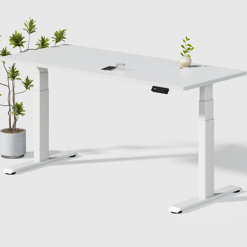 Dual Ultra X Tischgestell mit Premium Elektrisch Höhenverstellbarer Schreibtisch
