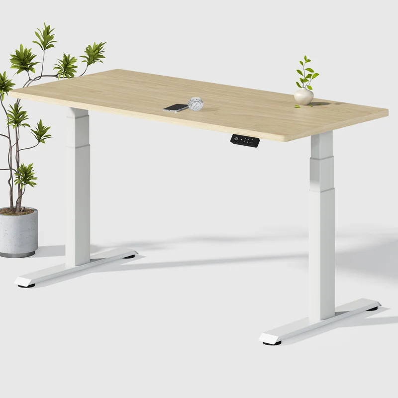 Dual Ultra X Tischgestell mit Premium Elektrisch Höhenverstellbarer Schreibtisch