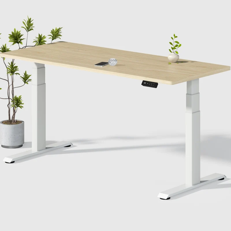Dual Ultra X Tischgestell mit Premium Elektrisch Höhenverstellbarer Schreibtisch