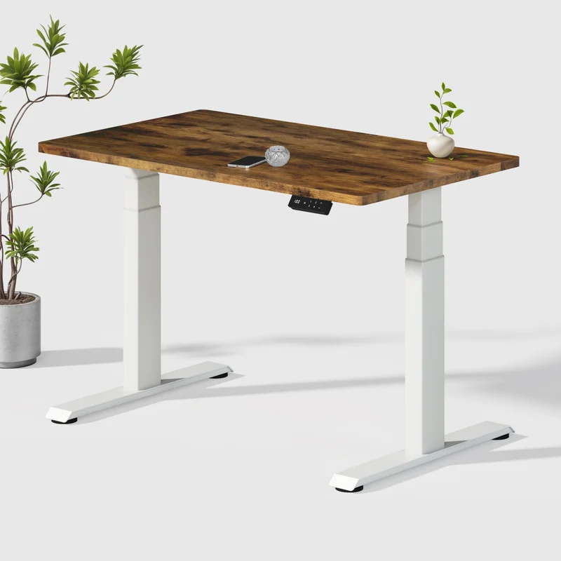 Dual Ultra X Tischgestell mit Premium Elektrisch Höhenverstellbarer Schreibtisch