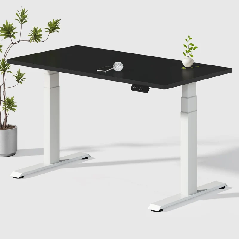Dual Ultra X Tischgestell mit Premium Elektrisch Höhenverstellbarer Schreibtisch