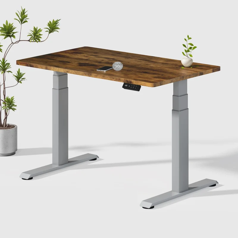Dual Ultra X Tischgestell mit Premium Elektrisch Höhenverstellbarer Schreibtisch