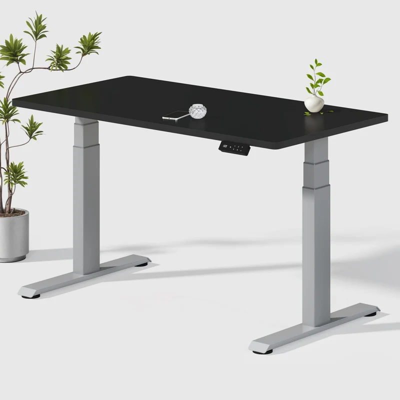 Dual Ultra X Tischgestell mit Premium Elektrisch Höhenverstellbarer Schreibtisch