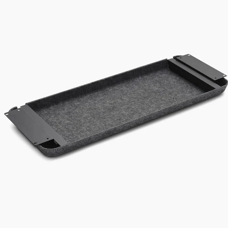 Unterbauschublade Schreibtisch Filz APTO Tischanbau und Tischzubehör - B73,3 x T 26 x H 4,4 cm
