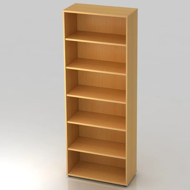 Aktenregal Büroregal Pure - 6 Ordnerhöhen 80cm breit