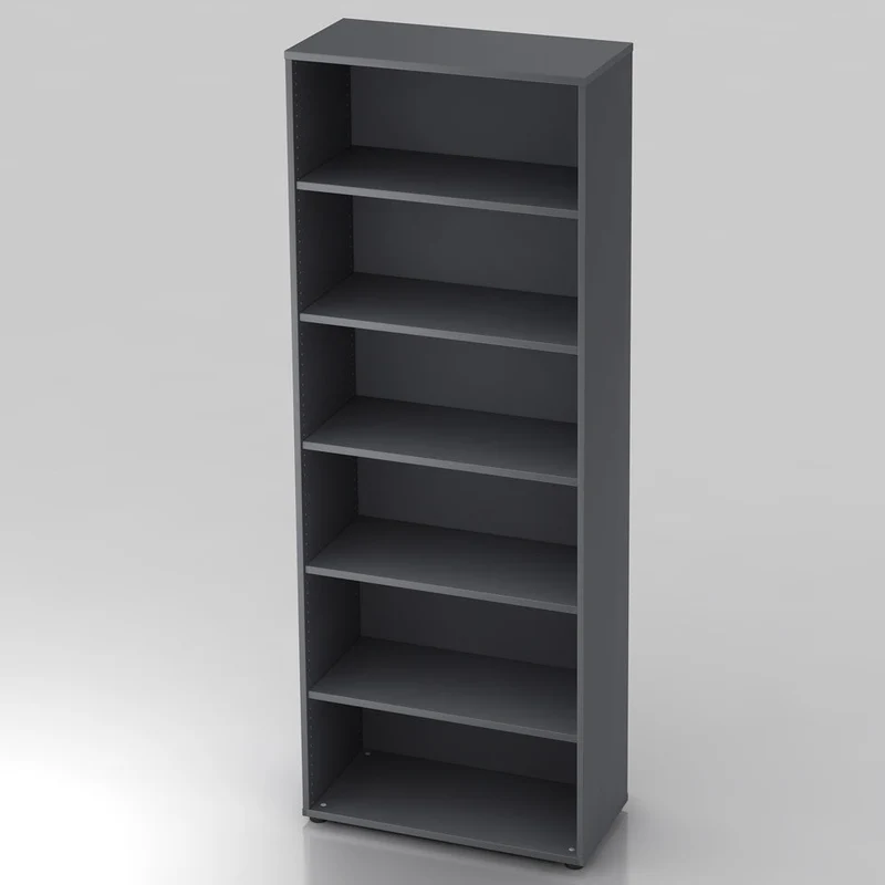 Aktenregal Büroregal Pure - 6 Ordnerhöhen 80cm breit