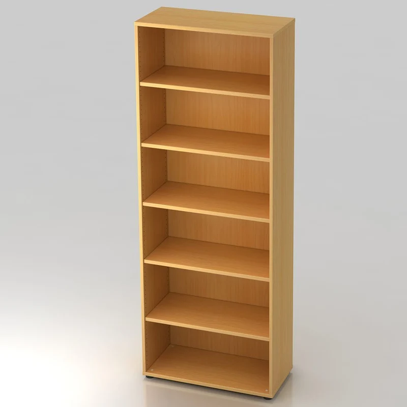 Aktenregal Büroregal Pure - 6 Ordnerhöhen 80cm breit