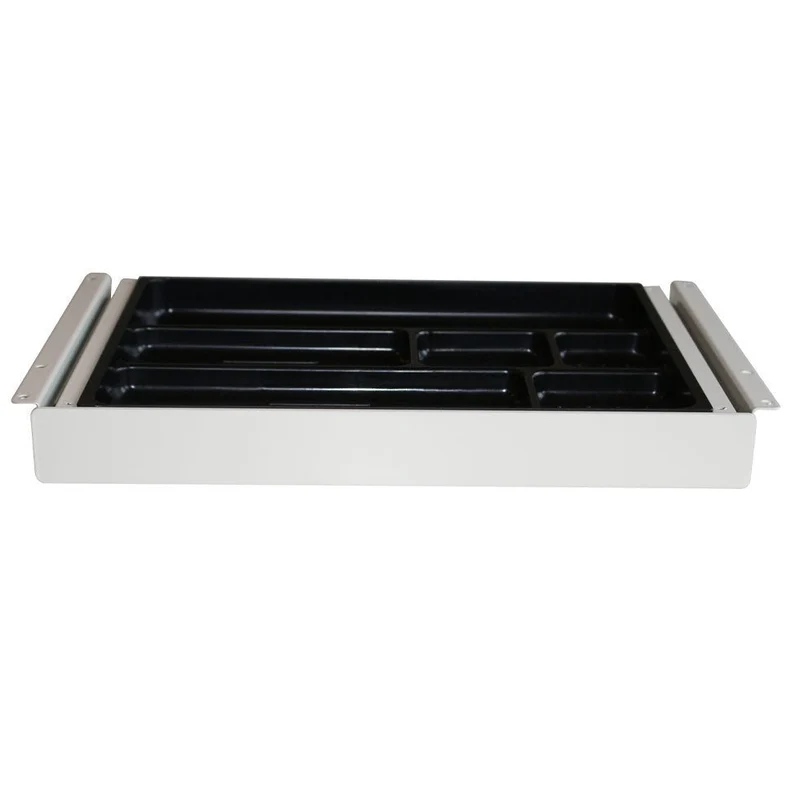 Schublade Unterbauschublade Schreibtisch Stiftablage - Ultra flach - B 42 x T 24,8 x H 4,6cm
