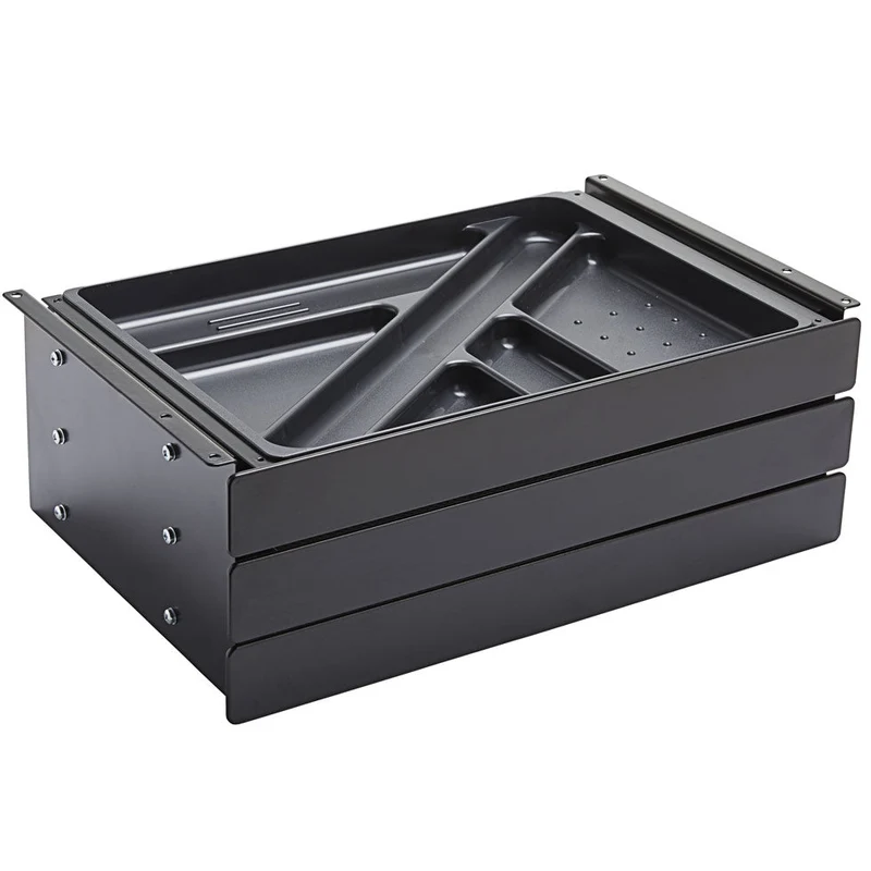 Unterbauschublade Schreibtisch Schublade Tri mit 3 Schubladen - in zwei Breiten B 31,6/40,2 x T 31,8/24,8 x H 13,9 cm - Made in Dänemark