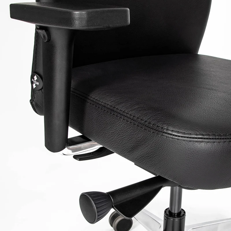 Ergonomischer Bürostuhl Agilis AG10 | Comfort | Leder