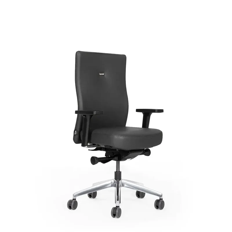 Ergonomischer Bürostuhl Agilis AG10 | Comfort | Leder