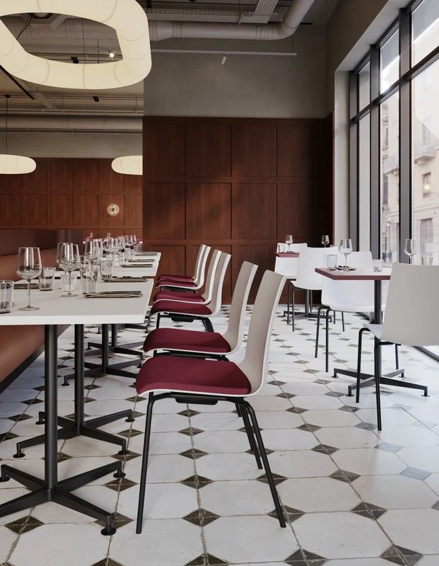 Kusch+Co San Siro Konferenztisch Metallfuß
