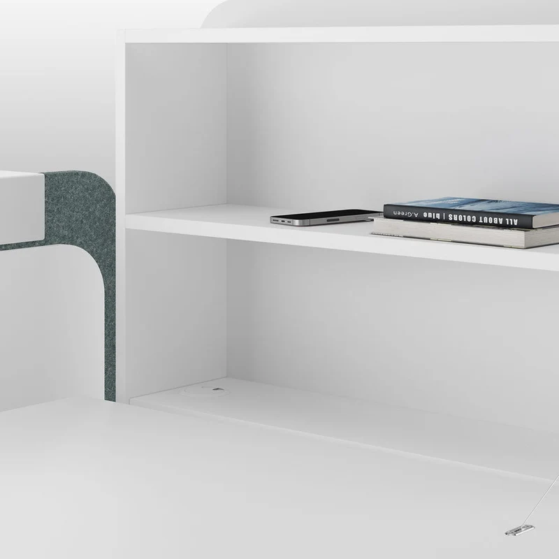 FlatUp FM Designschreibtisch | Homeoffice Schreibtisch | Klapptisch | Mobil auf Rollen