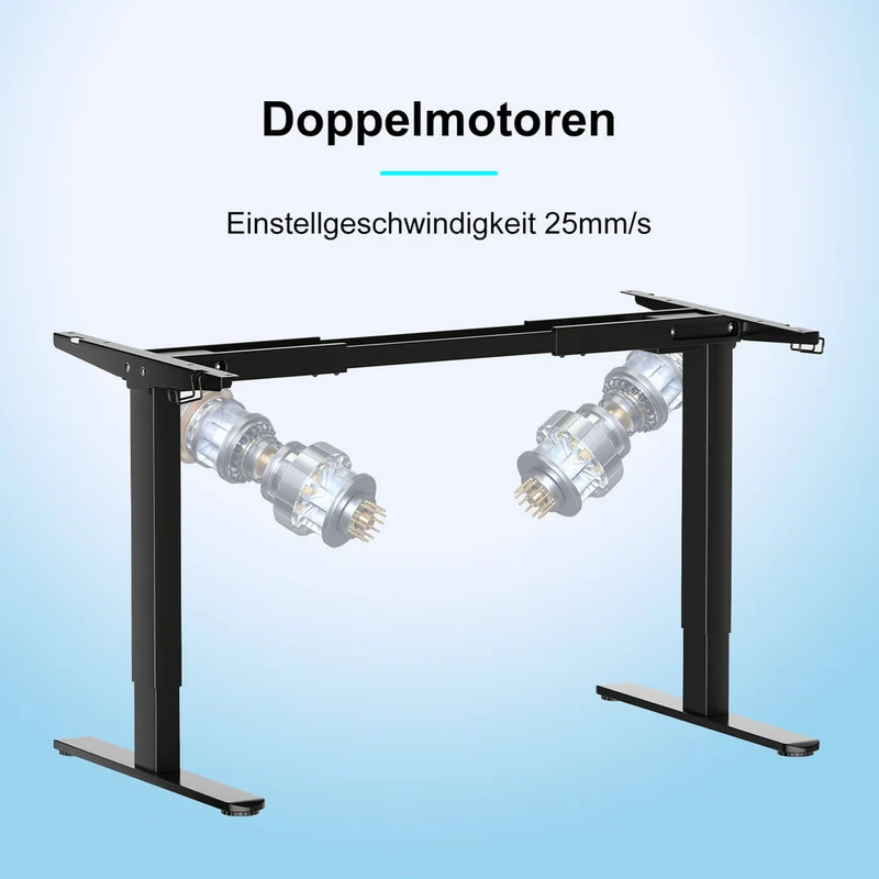 V2 Ultra Pro Elektrisch Höhenverstellbarer Schreibtisch mit Doppelmotor