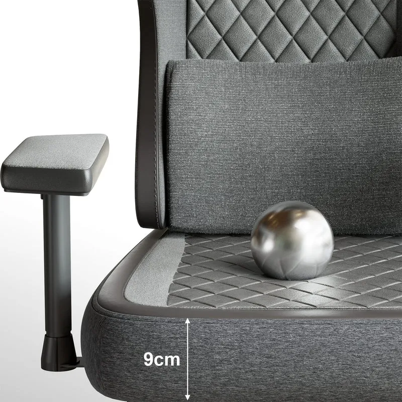Bürostuhl mit Fußstütze, Ergonomischer Gaming Stuhl