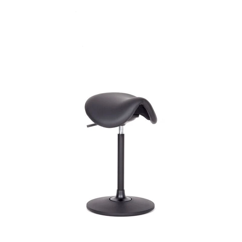 Stehhilfe - Ergonomischer Pendelhocker Lento Sella / Sattelsitz / Stehhocker für einen gesunden Rücken - Kunstleder Antibakteriell