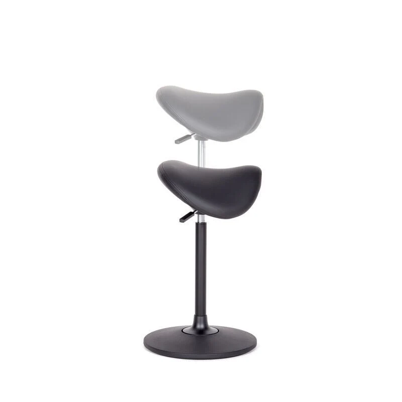 Stehhilfe - Ergonomischer Pendelhocker Lento Sella / Sattelsitz / Stehhocker für einen gesunden Rücken - Kunstleder Antibakteriell