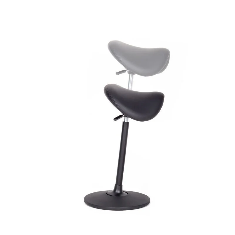 Stehhilfe - Ergonomischer Pendelhocker Lento Sella / Sattelsitz / Stehhocker für einen gesunden Rücken - Kunstleder Antibakteriell