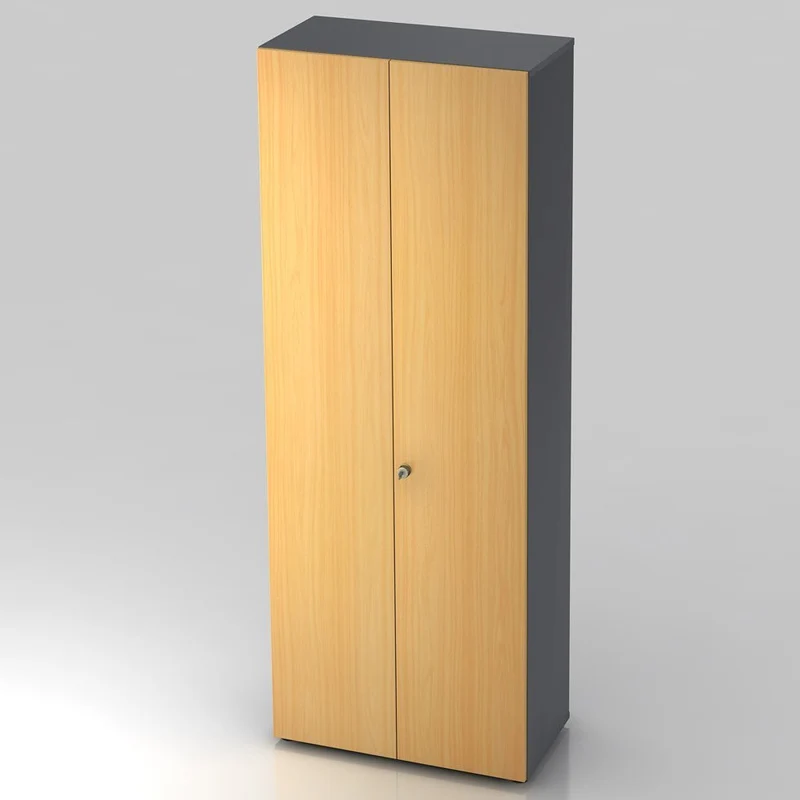 Aktenschrank Büroschrank Pure - 6 Ordnerhöhen 80cm breit abschließbar