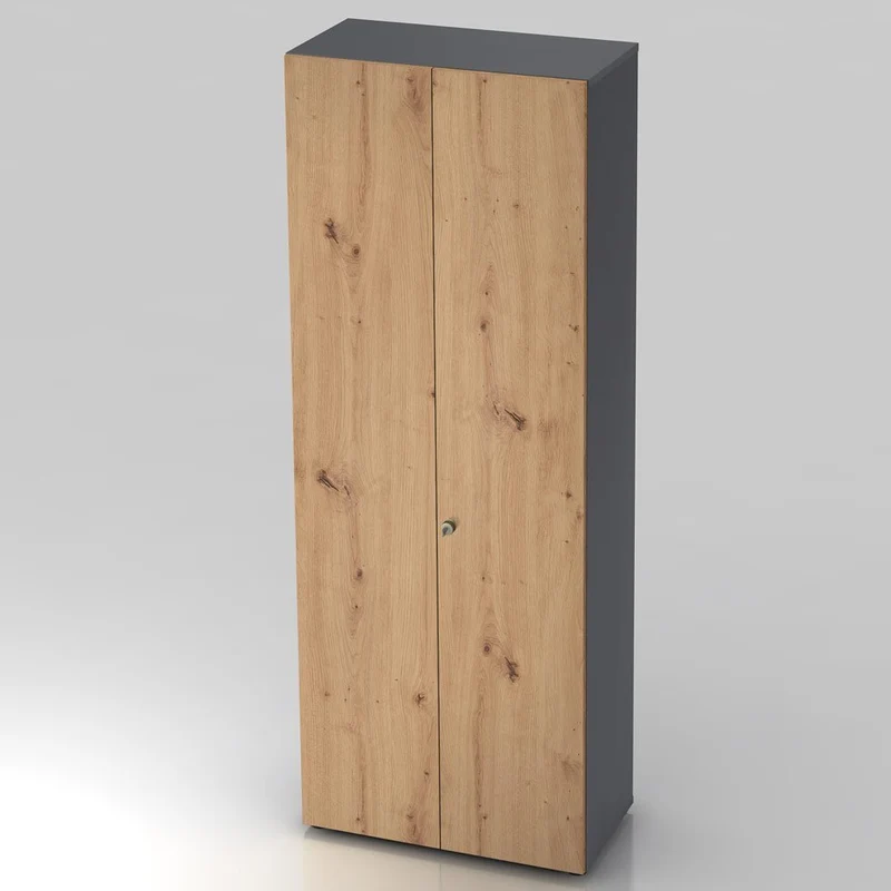 Aktenschrank Büroschrank Pure - 6 Ordnerhöhen 80cm breit abschließbar