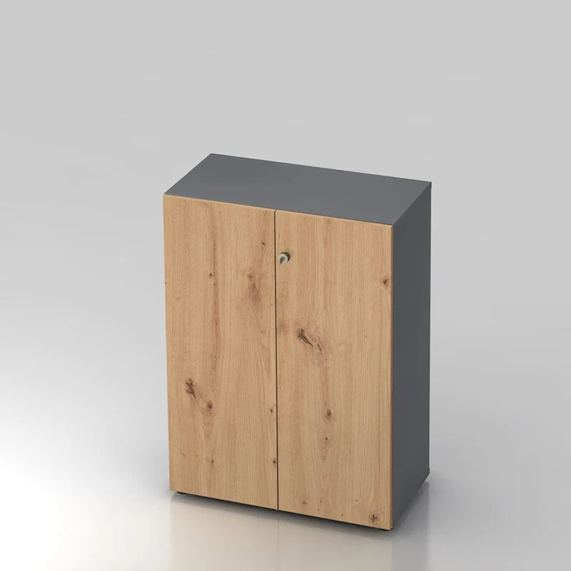 Aktenschrank Büroschrank Pure - 3 Ordnerhöhen 80cm breit