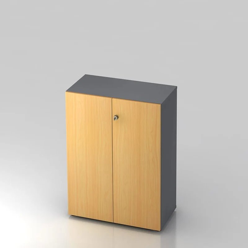 Aktenschrank Büroschrank Pure - 3 Ordnerhöhen 80cm breit