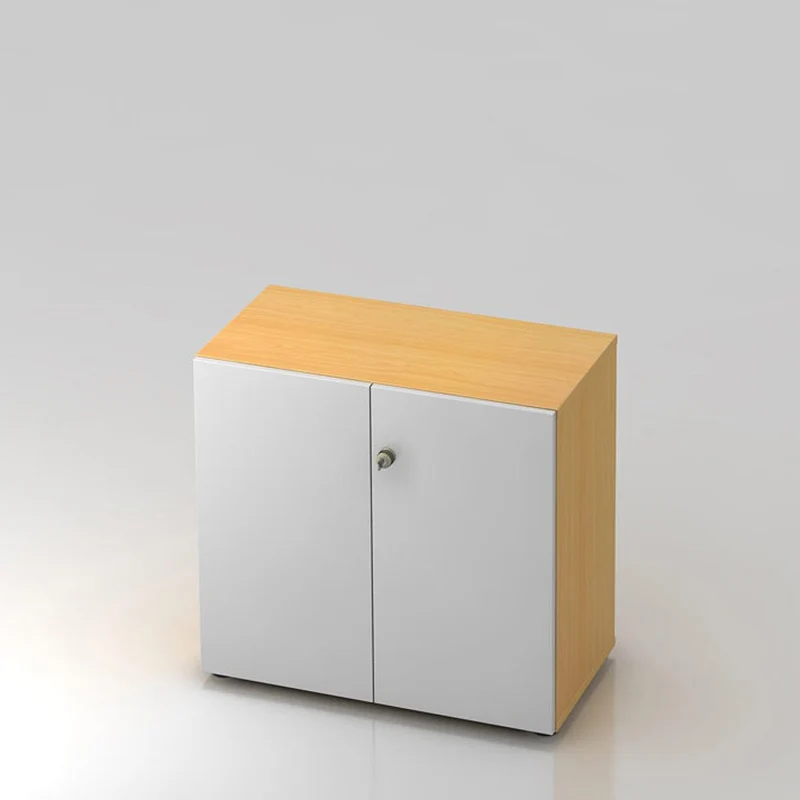 Aktenschrank Büroschrank Pure - 2 Ordnerhöhen 80cm breit