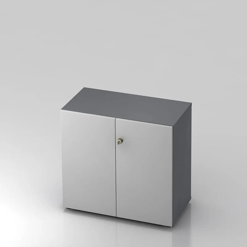 Aktenschrank Büroschrank Pure - 2 Ordnerhöhen 80cm breit