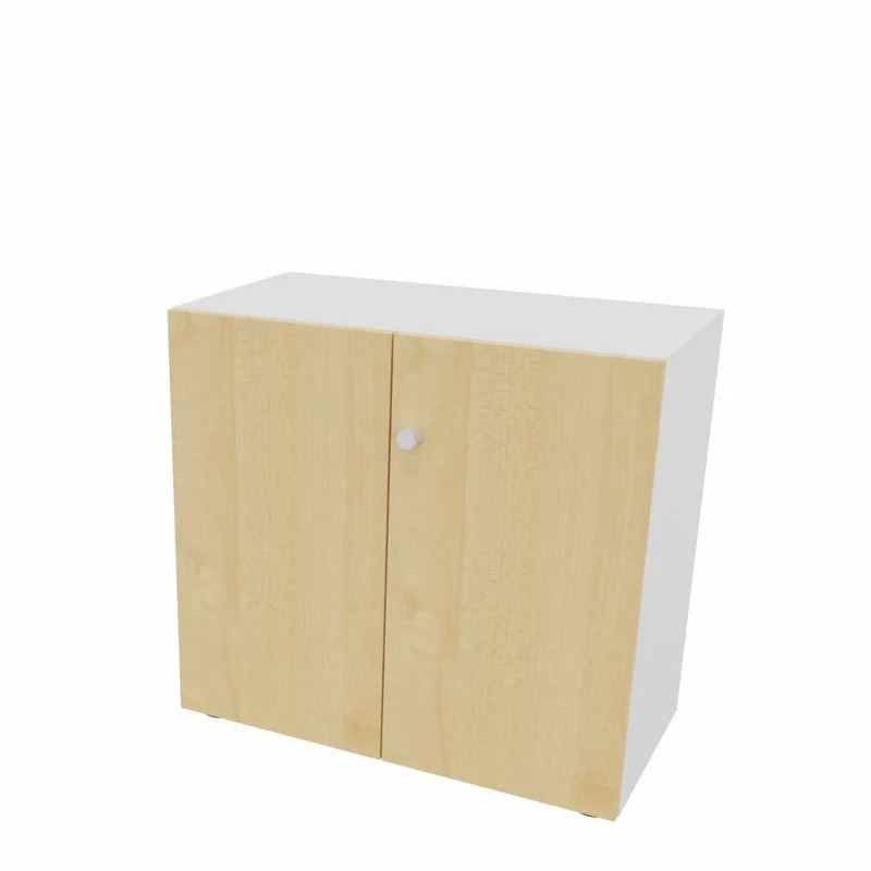 Aktenschrank Büroschrank Pure - 2 Ordnerhöhen 80cm breit