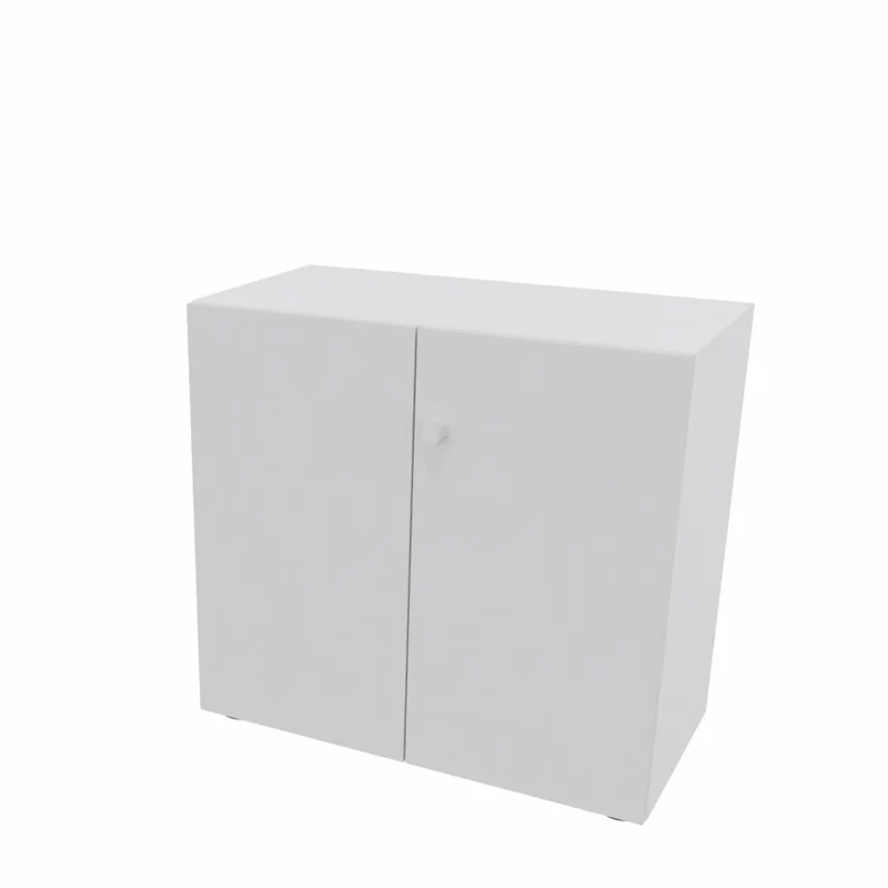 Aktenschrank Büroschrank Pure - 2 Ordnerhöhen 80cm breit