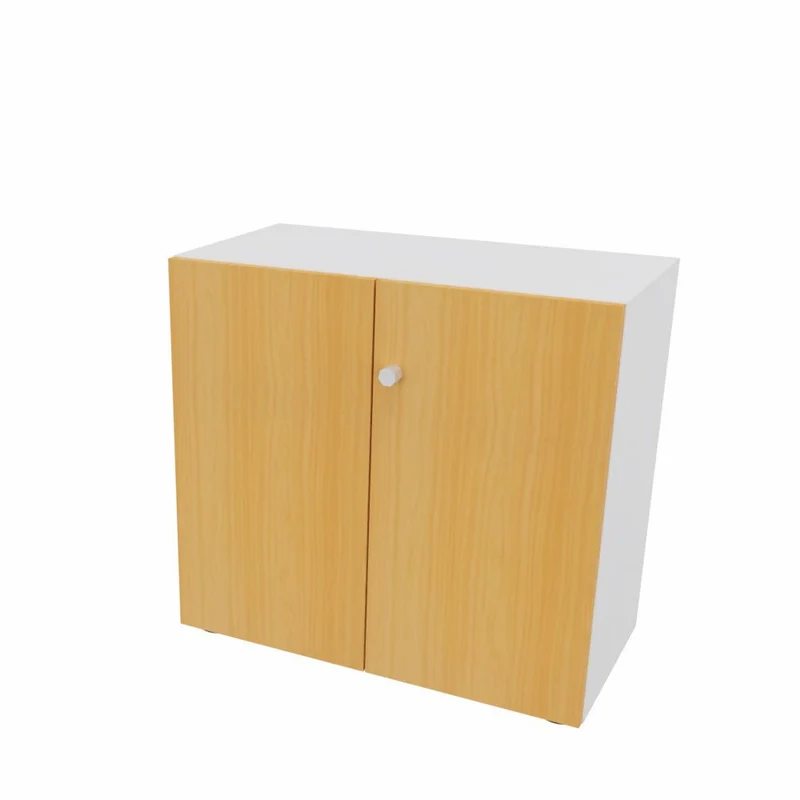 Aktenschrank Büroschrank Pure - 2 Ordnerhöhen 80cm breit