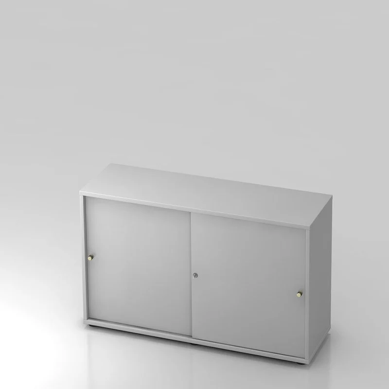 Schiebetürenschrank PLUS - Büromöbel Plus - 2 Ordnerhöhen 120cm breit