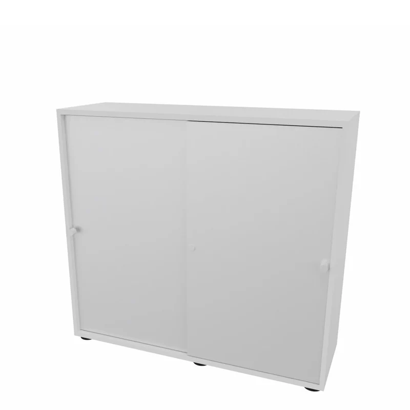Schiebetürenschrank PLUS - Büromöbel Plus - 3 Ordnerhöhen 120cm breit