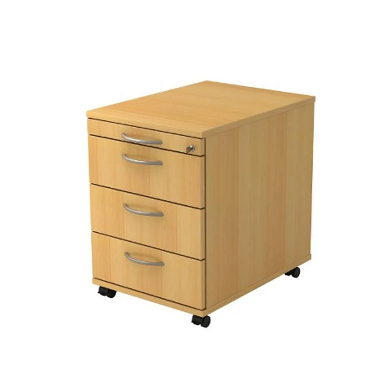 Rollcontainer Serie Pure - Abschließbarer Rollcontiner in 7 Farben