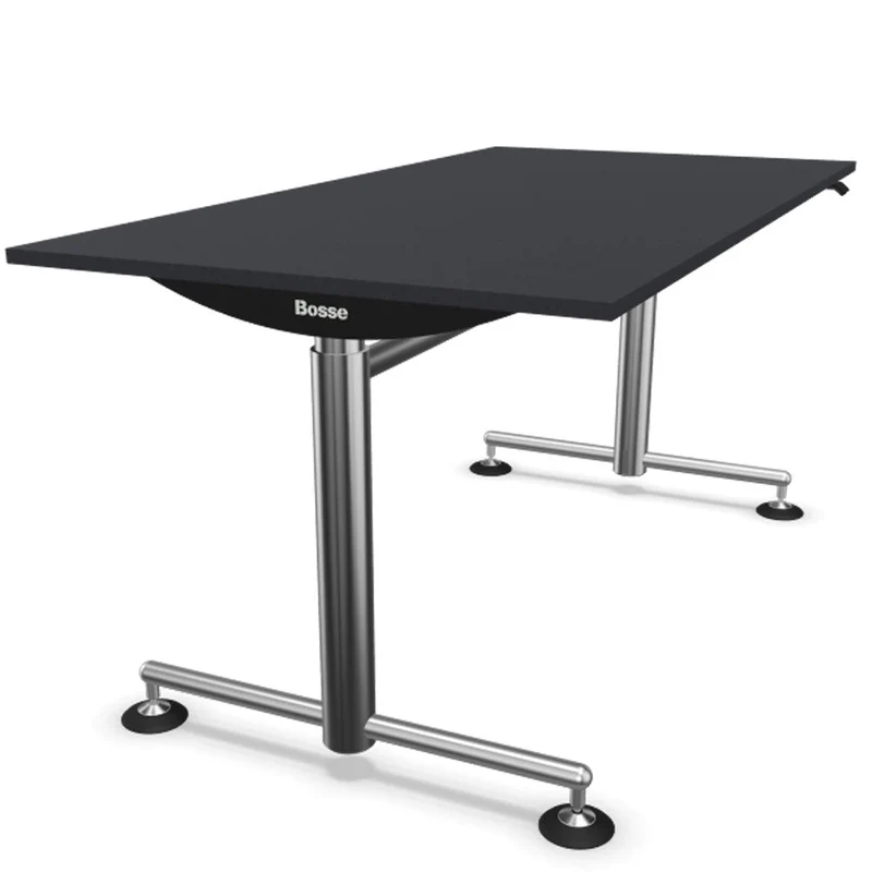 Bosse Modul Space M1 höhenverstellbarer Schreibtisch 72 - 136,5 cm - Melamin & Furnier Platte