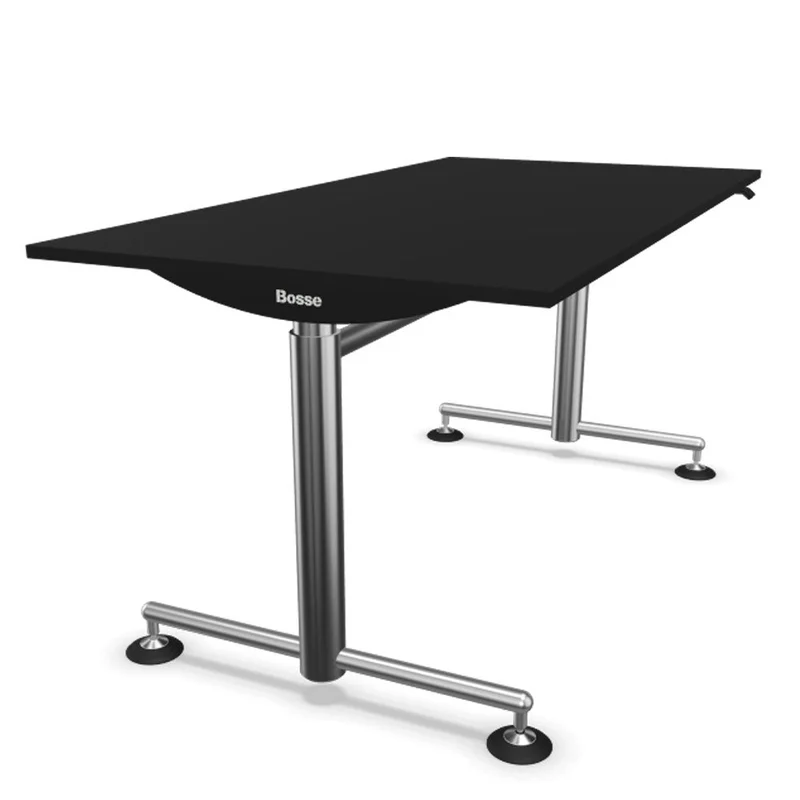 Bosse Modul Space M1 höhenverstellbarer Schreibtisch 72 - 136,5 cm - Melamin & Furnier Platte