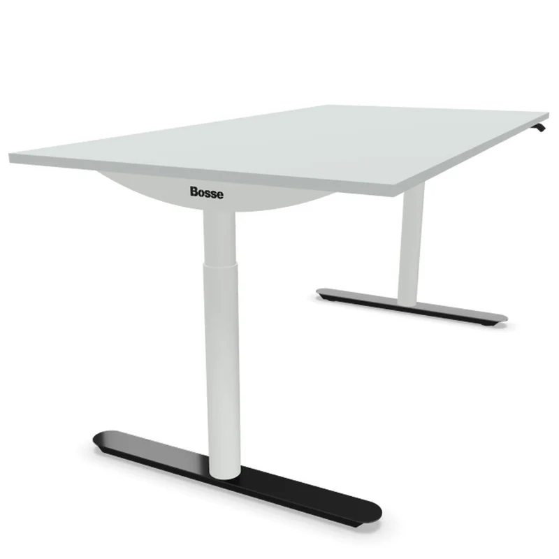 Bosse Modul Space M3 höhenverstellbarer Schreibtisch 62 - 126 cm - Melamin Arbeitsplatte