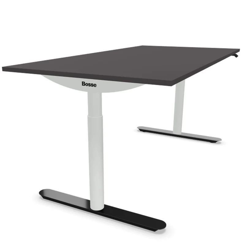 Bosse Modul Space M3 höhenverstellbarer Schreibtisch 62 - 126 cm - Melamin Arbeitsplatte