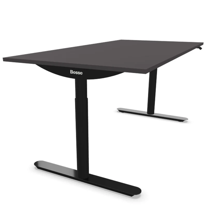 Bosse Modul Space M3 höhenverstellbarer Schreibtisch 62 - 126 cm - Melamin Arbeitsplatte